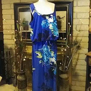 Shelby & Palmer women's High Low Floral Dress. 24W